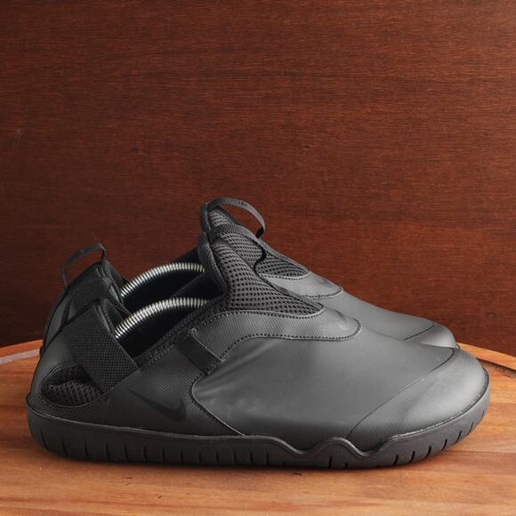 Nike Shoes Mens SZ 9 Triple Black Zoom Pulse Nursing Slip On Comfort CT1629-003 - Picture 1 of 13